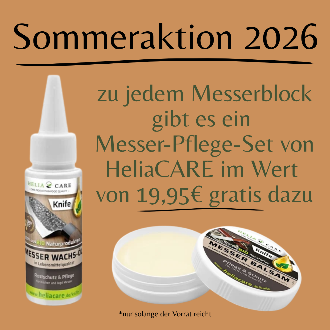 Messerblock aus Holz