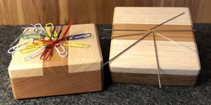 Nähkomplize aus Holz